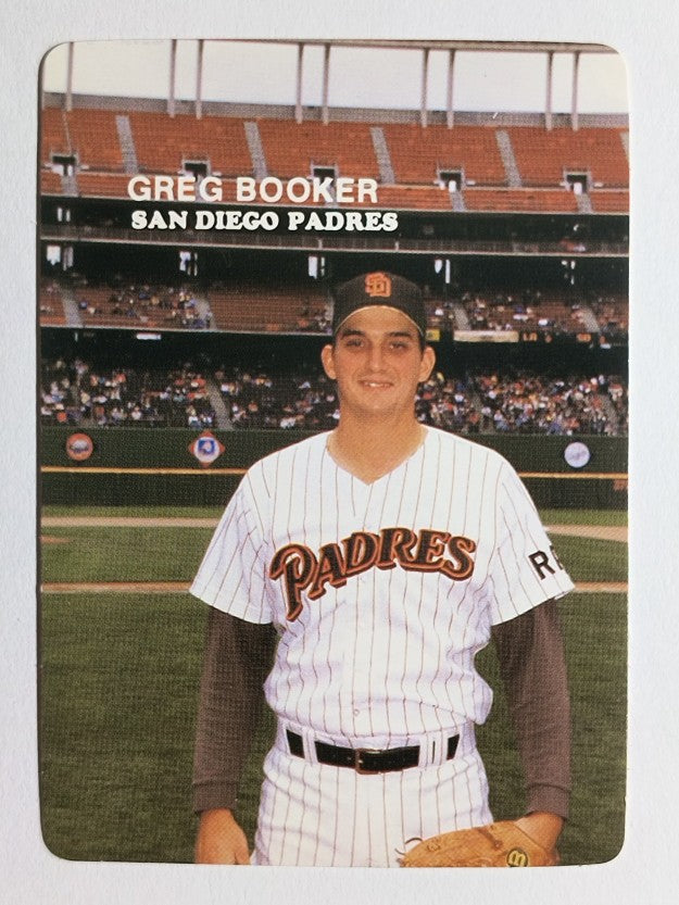 1985 Padres Mother's #22 Greg Booker