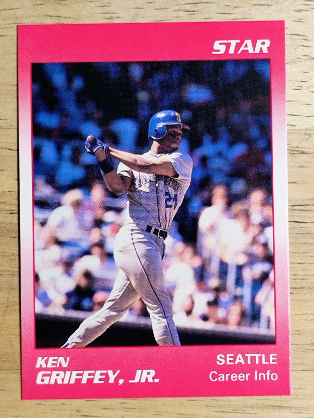 1991 Star Griffeys #8 Ken Griffey Jr./Griffey, Jr. - Career Info