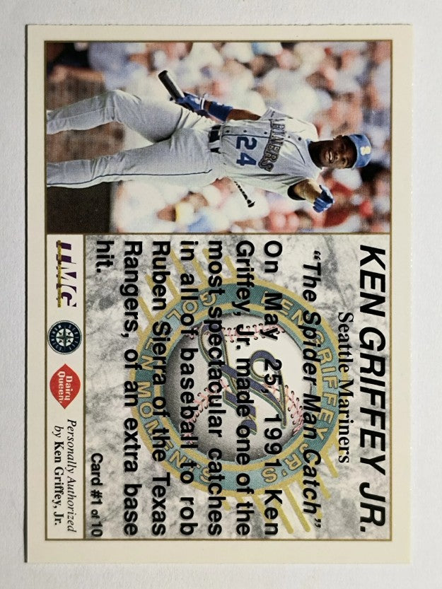1994 Griffey Dairy Queen #1 Ken Griffey Jr./The Spider Man Catch