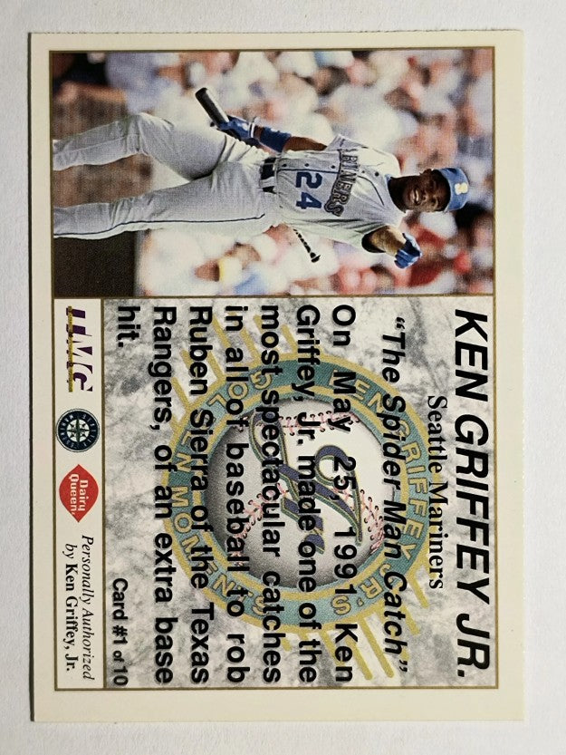 1994 Griffey Dairy Queen #1 Ken Griffey Jr./The Spider Man Catch