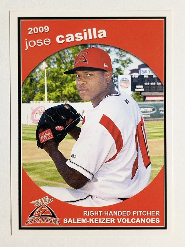 2009 Salem-Keizer Volcanoes Grandstamd #6 Jose Casilla