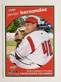 2009 Salem-Keizer Volcanoes Grandstamd #17 Javier Hernandez