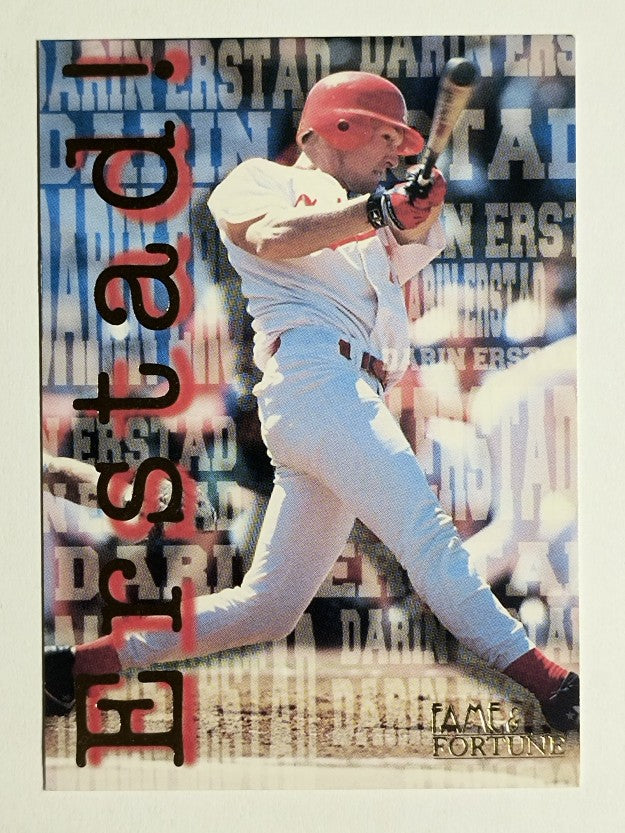 1995 Signature Rookies Fame and Fortune Darin Erstad #E4 Darin Erstad BB