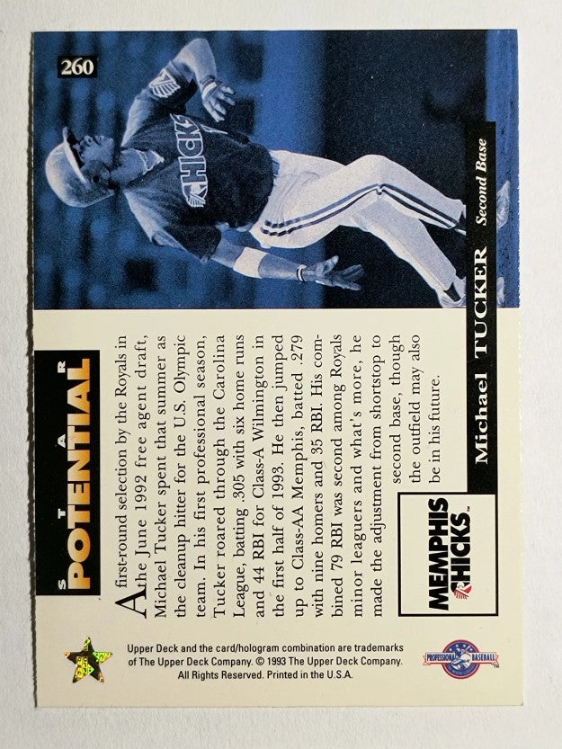 1994 Upper Deck Minors #260 Michael Tucker FOIL