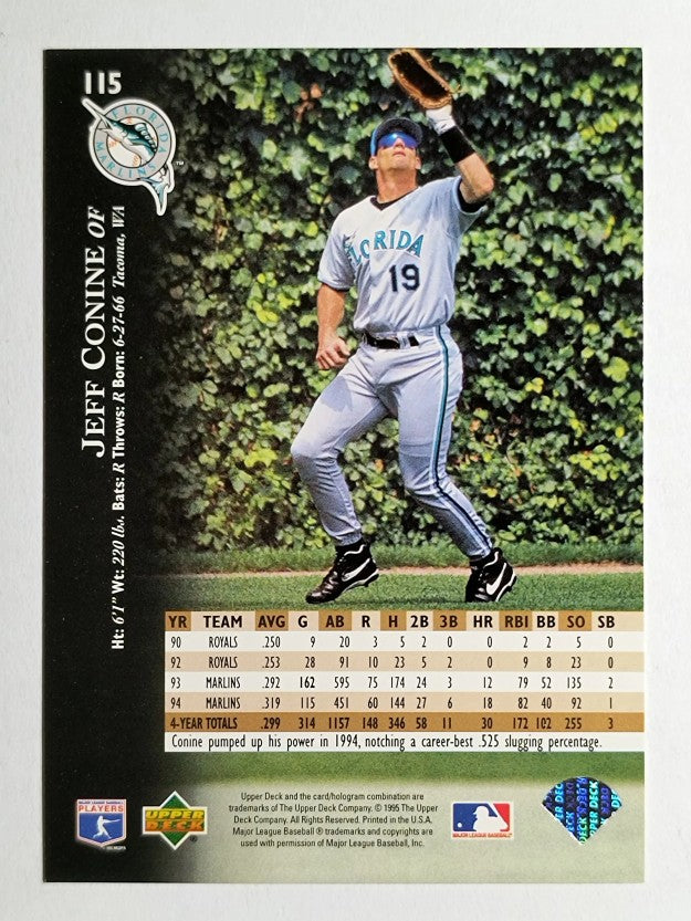1995 Upper Deck Electric Diamond #115 Jeff Conine