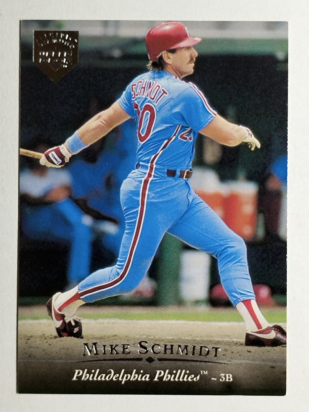 1995 Upper Deck Electric Diamond #450 Mike Schmidt TRIB (EXMT)