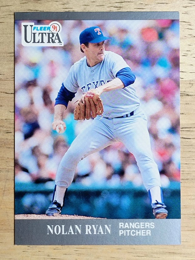 1991 Ultra #355 Nolan Ryan