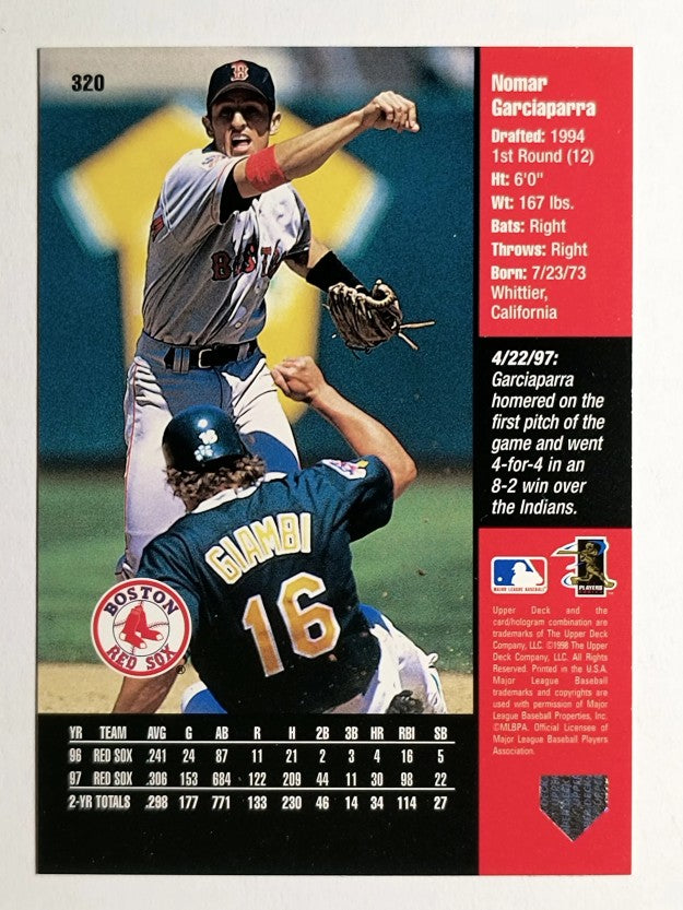 1998 Upper Deck #320 Nomar Garciaparra