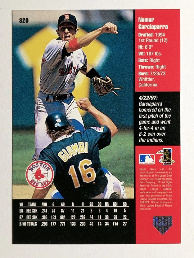 1998 Upper Deck #320 Nomar Garciaparra
