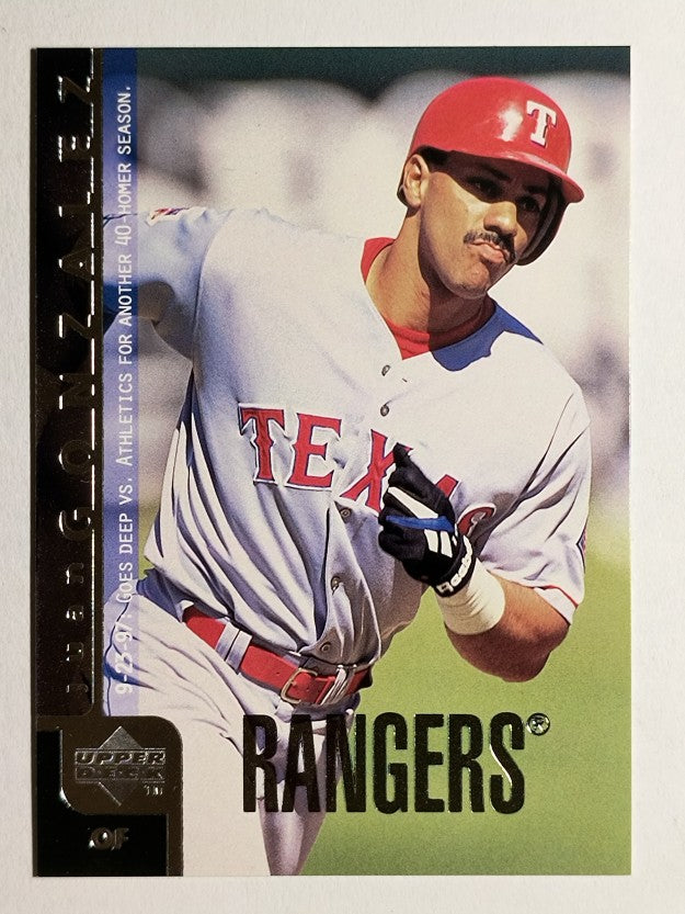 1998 Upper Deck #520 Juan Gonzalez