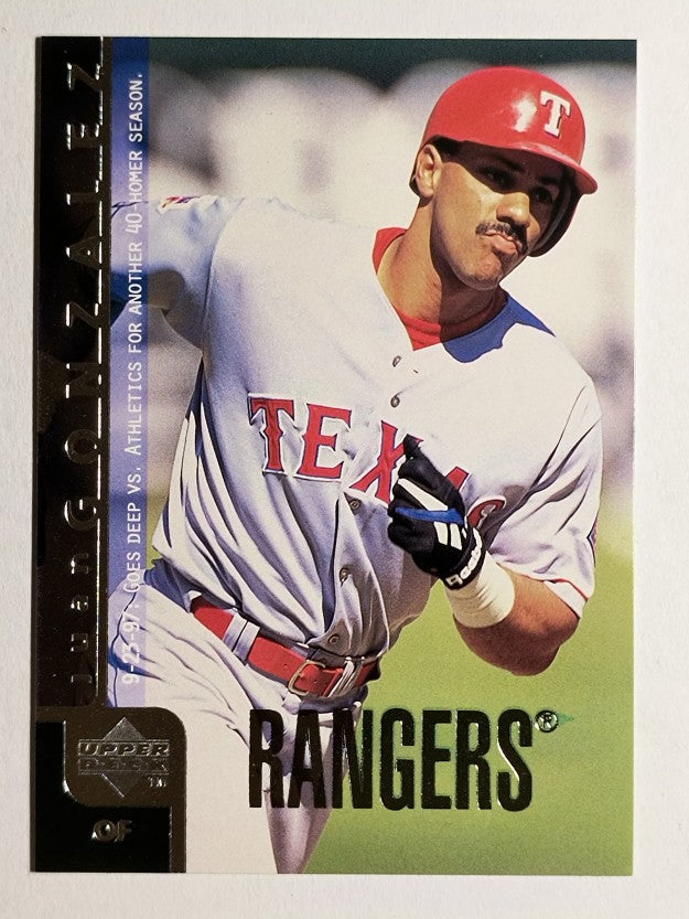 1998 Upper Deck #520 Juan Gonzalez
