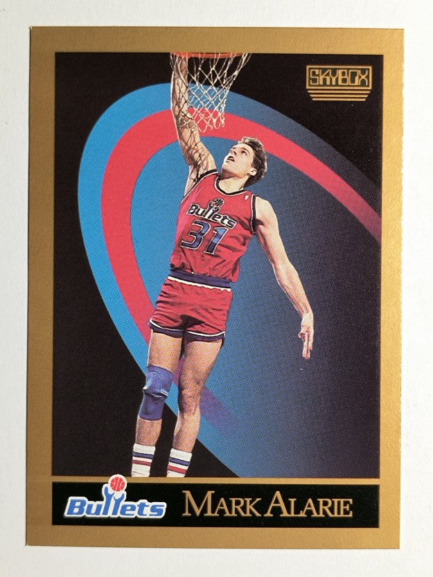 1990-91 SkyBox #285 Mark Alarie