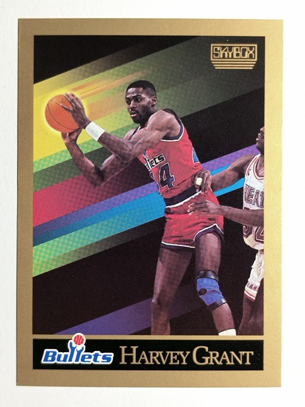 1990-91 SkyBox #288 Harvey Grant