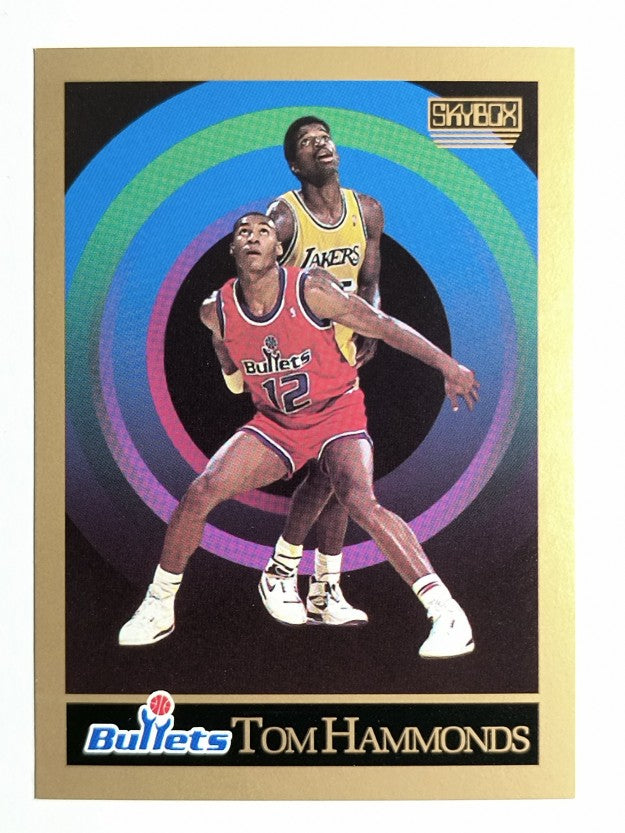 1990-91 SkyBox #289 Tom Hammonds RC
