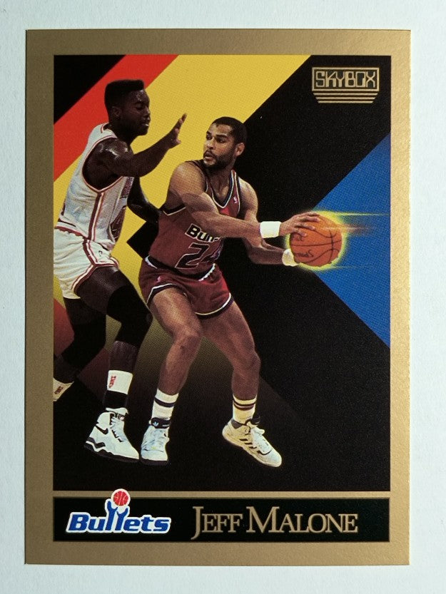 1990-91 SkyBox #292 Jeff Malone SP
