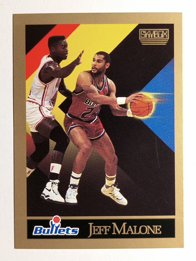 1990-91 SkyBox #292 Jeff Malone SP