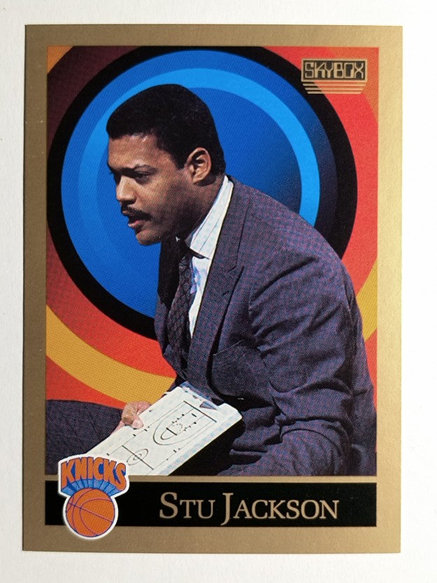 1990-91 SkyBox #318 Stu Jackson CO