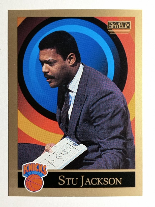 1990-91 SkyBox #318 Stu Jackson CO