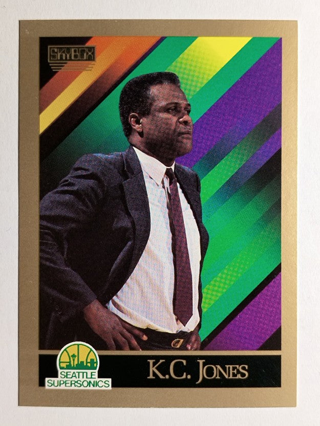 1990-91 SkyBox #325 K.C. Jones CO