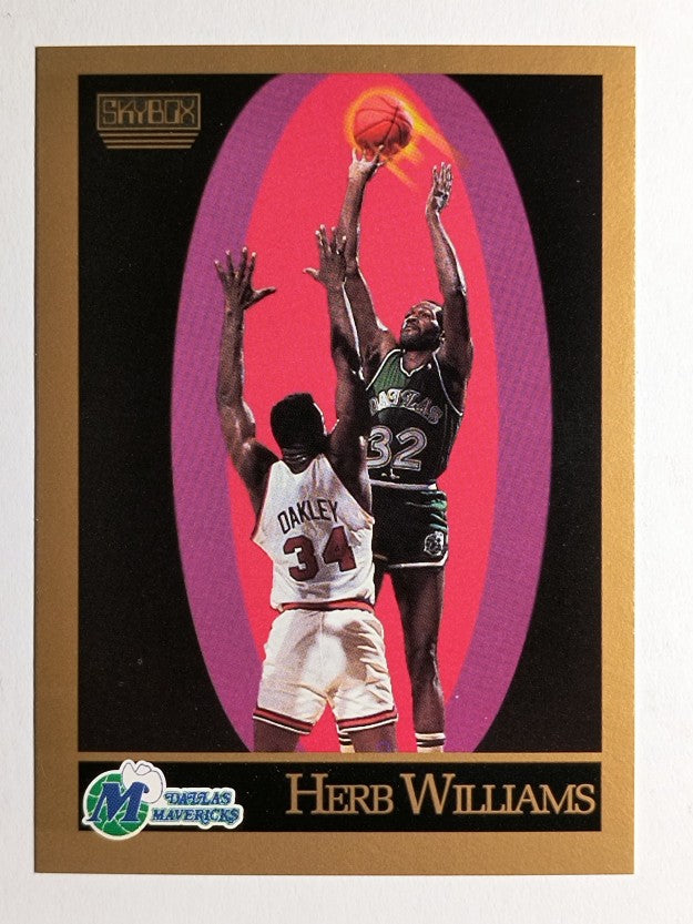 1990-91 SkyBox #70 Herb Williams