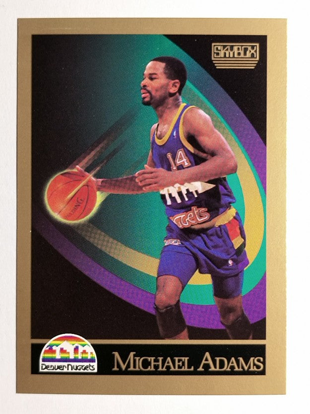 1990-91 SkyBox #71 Michael Adams