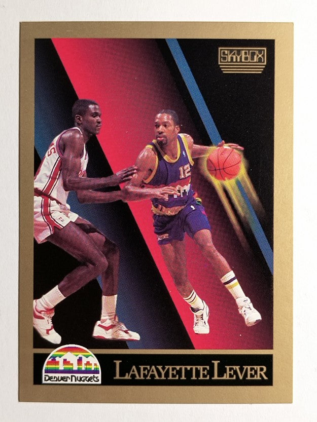 1990-91 SkyBox #78 Lafayette Lever SP