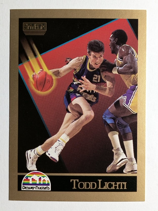 1990-91 SkyBox #79 Todd Lichti RC