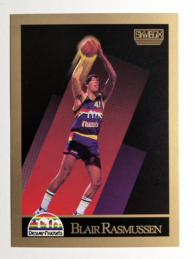 1990-91 SkyBox #80 Blair Rasmussen