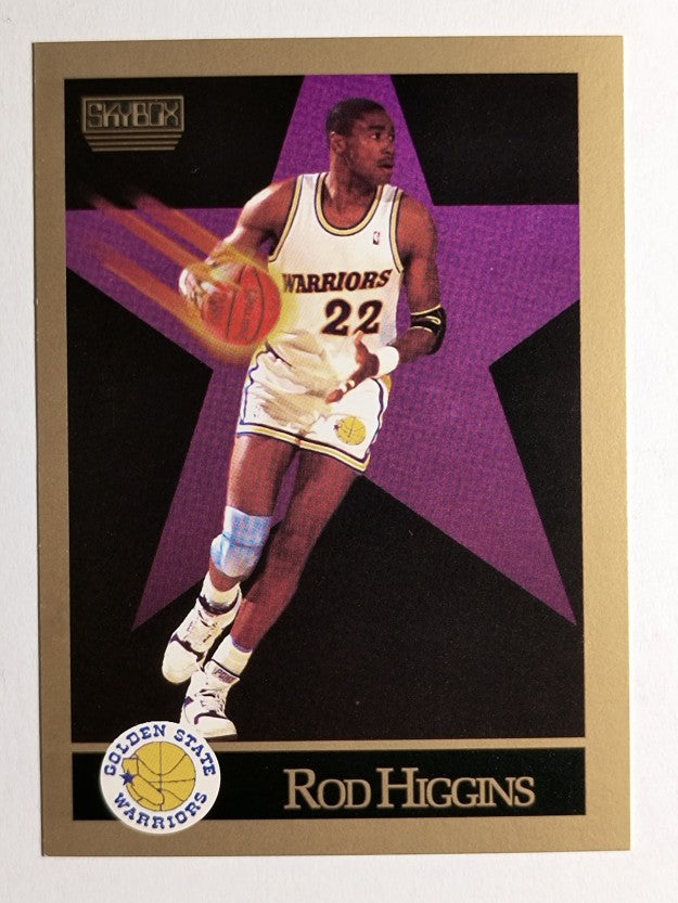 1990-91 SkyBox #96 Rod Higgins