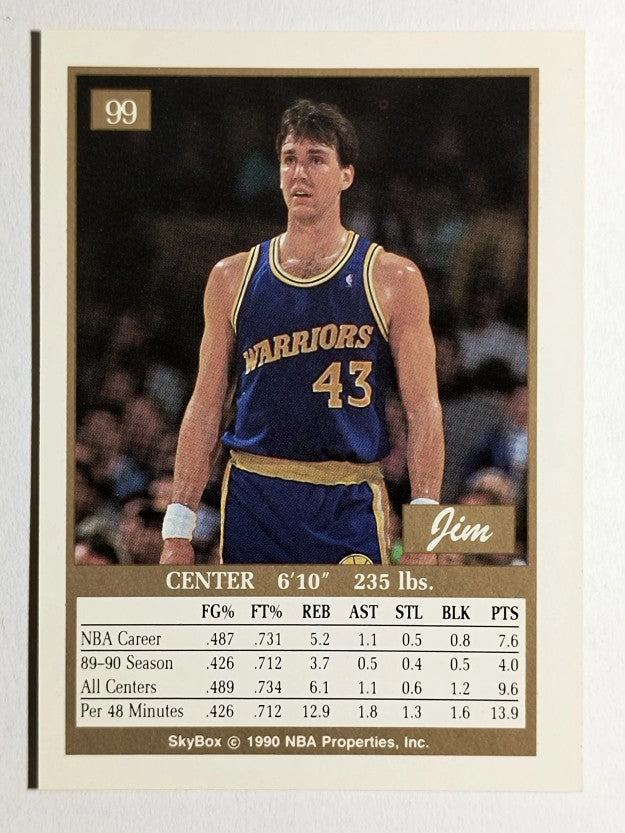 1990-91 SkyBox #99 Jim Petersen