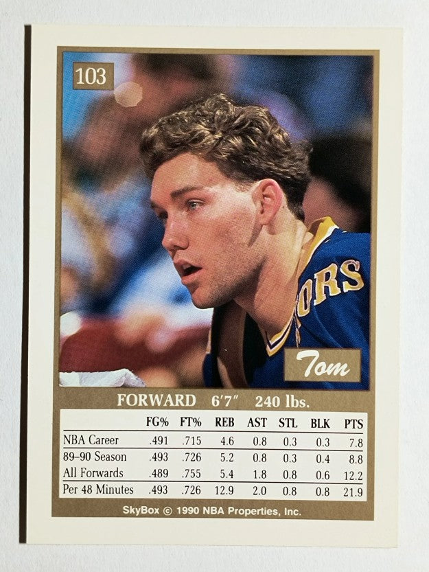 1990-91 SkyBox #103 Tom Tolbert RC