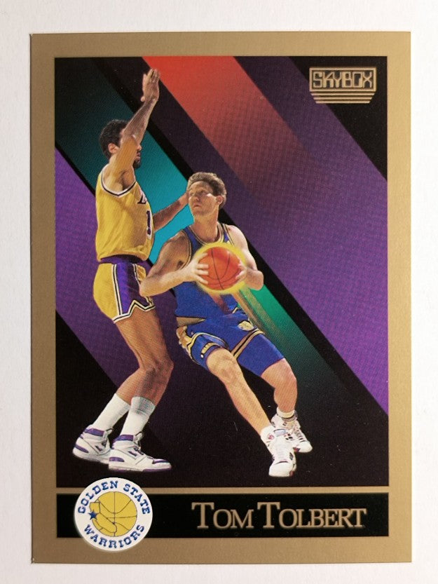 1990-91 SkyBox #103 Tom Tolbert RC