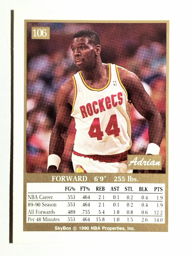 1990-91 SkyBox #106 Adrian Caldwell