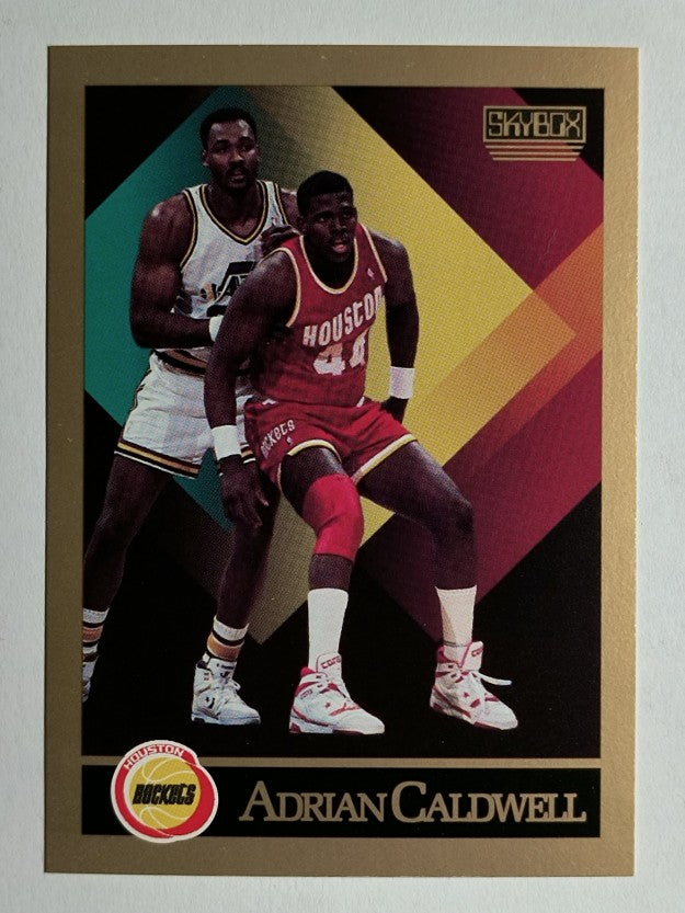 1990-91 SkyBox #106 Adrian Caldwell