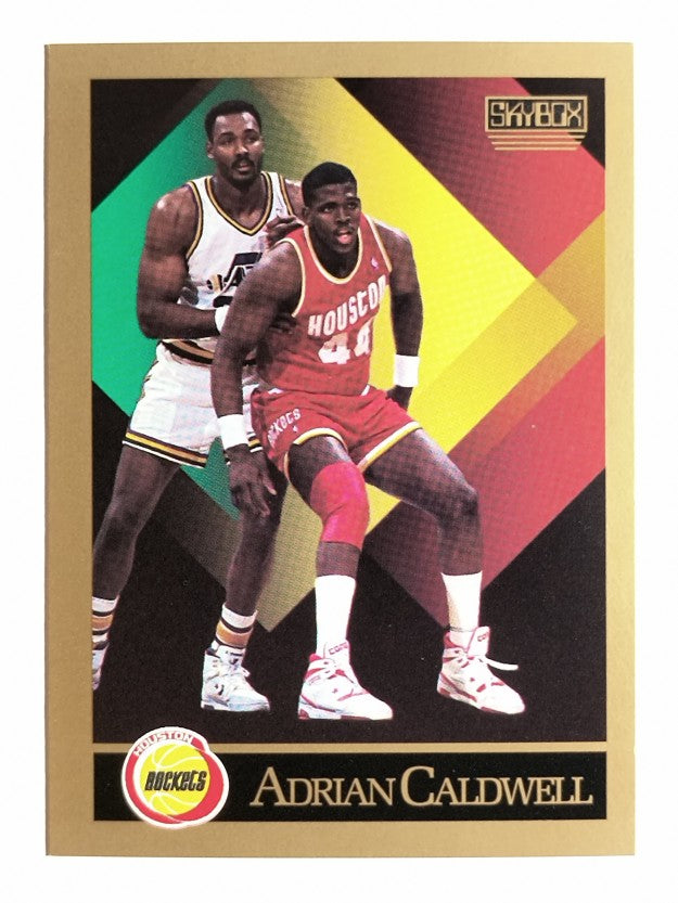 1990-91 SkyBox #106 Adrian Caldwell