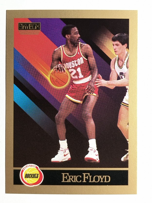 1990-91 SkyBox #107 Eric(Sleepy) Floyd