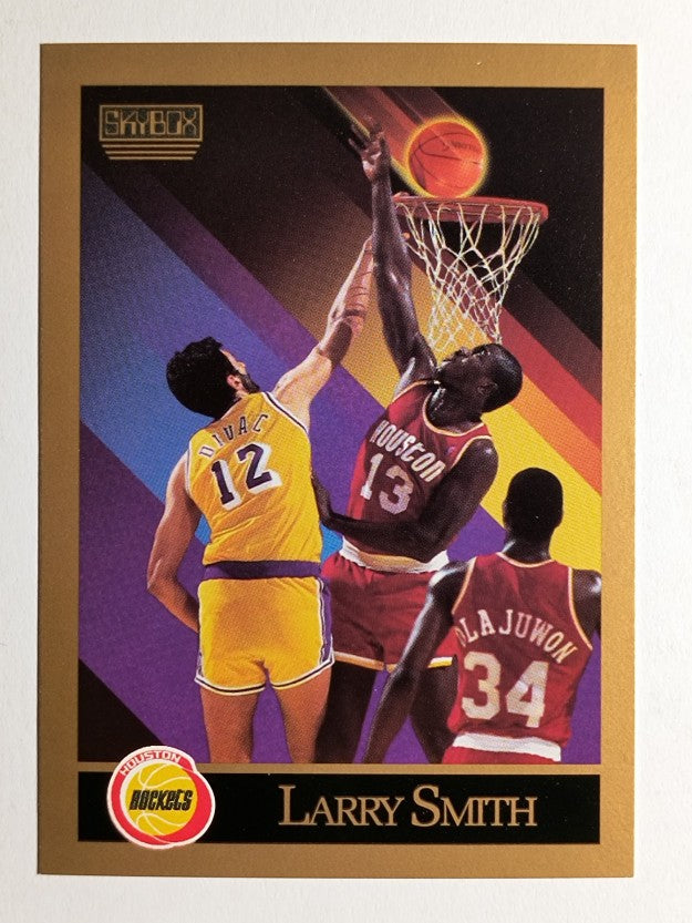 1990-91 SkyBox #111 Larry Smith