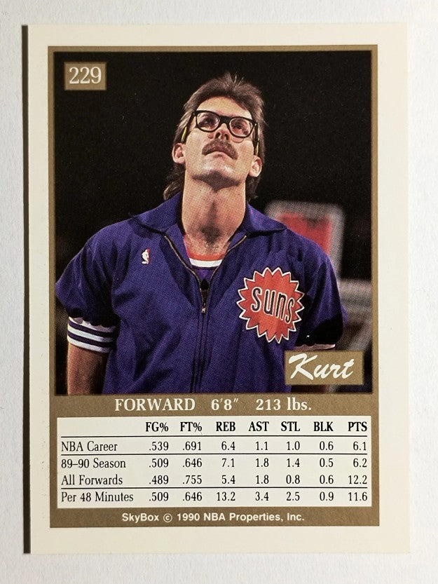 1990-91 SkyBox #229 Kurt Rambis
