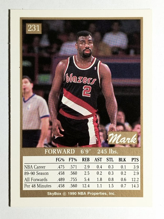 1990-91 SkyBox #231 Mark Bryant