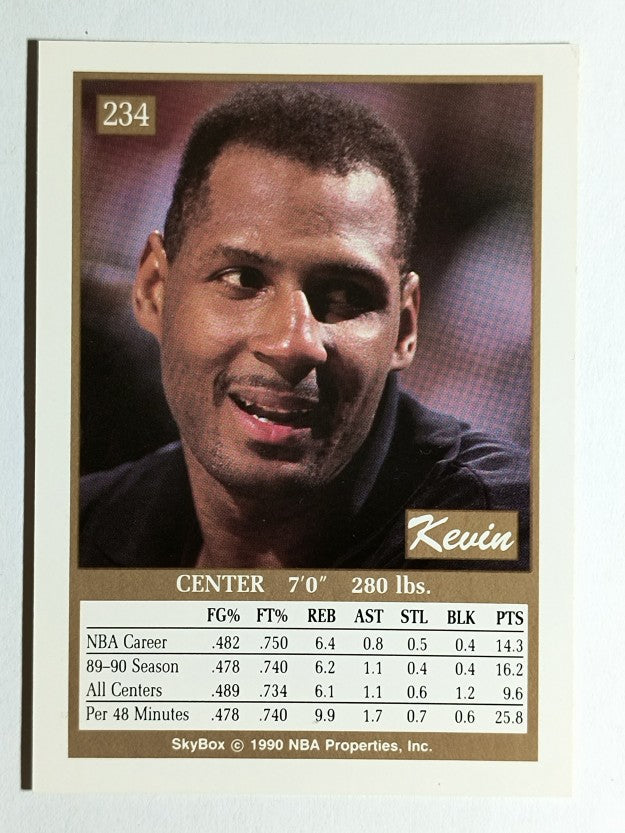 1990-91 SkyBox #234 Kevin Duckworth