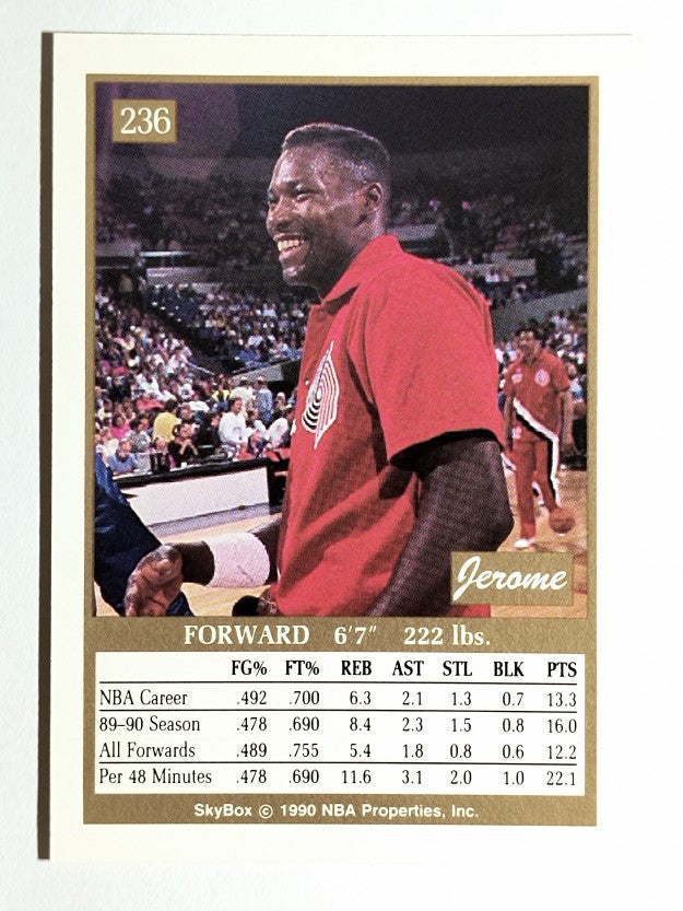1990-91 SkyBox #236 Jerome Kersey