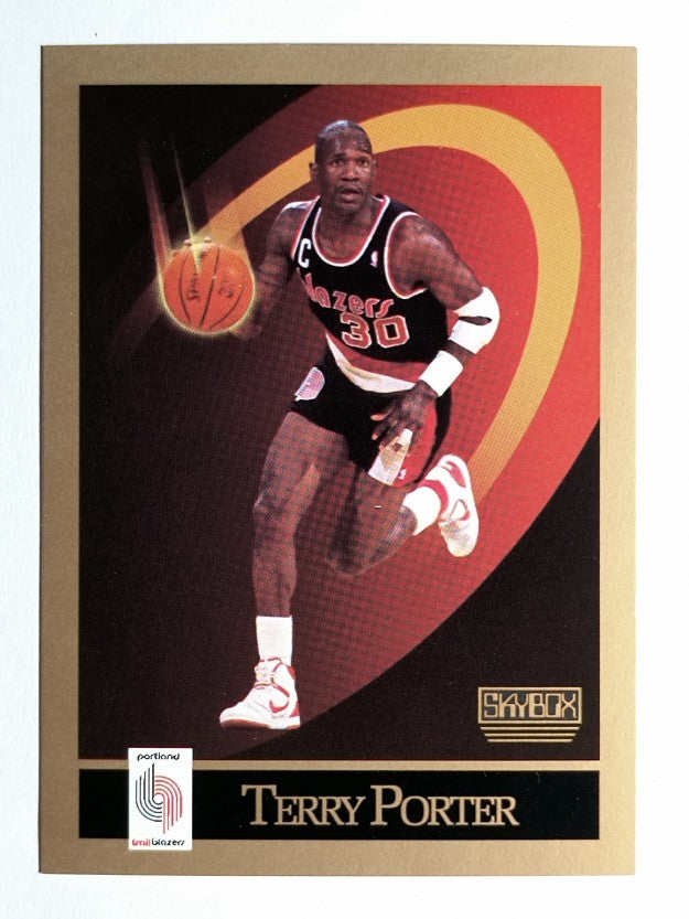 1990-91 SkyBox #238 Terry Porter