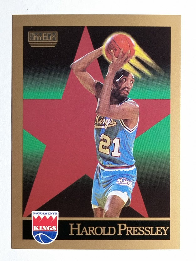 1990-91 SkyBox #249 Harold Pressley SP
