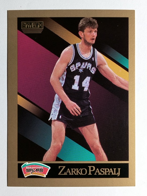 1990-91 SkyBox #259 Zarko Paspalj SP