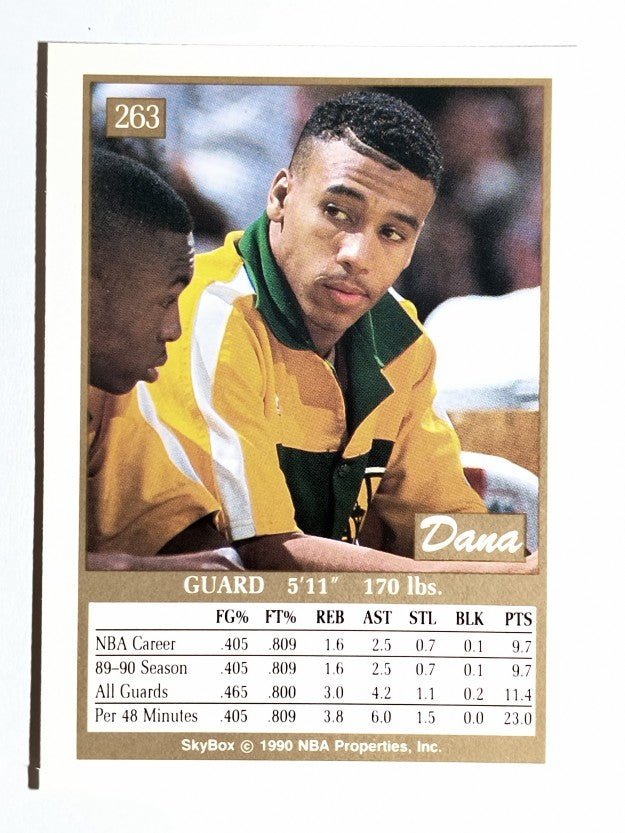 1990-91 SkyBox #263 Dana Barros RC