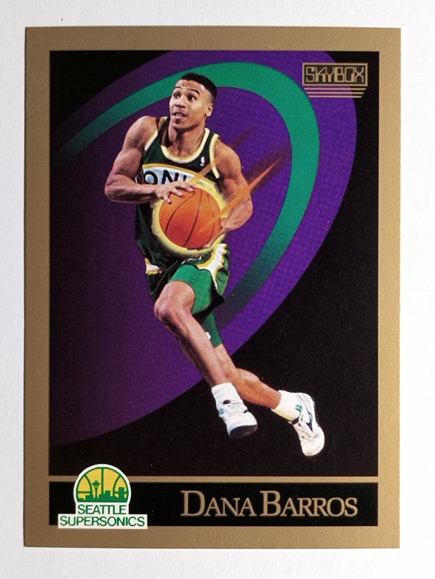 1990-91 SkyBox #263 Dana Barros RC