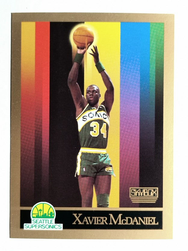 1990-91 SkyBox #269 Xavier McDaniel
