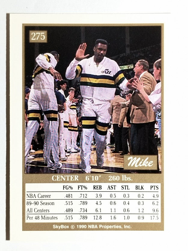 1990-91 SkyBox #275 Mike Brown