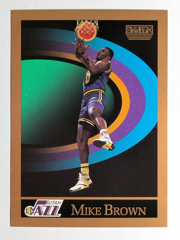 1990-91 SkyBox #275 Mike Brown