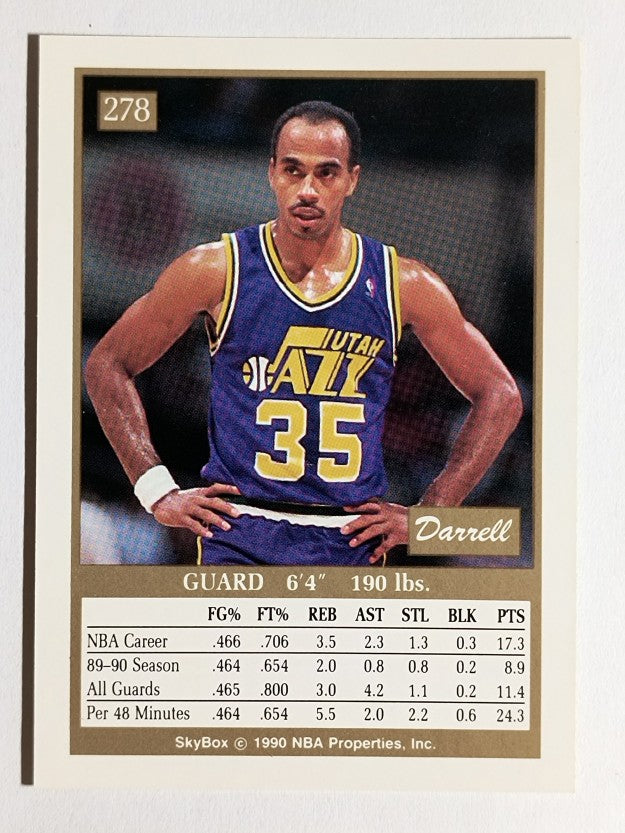 1990-91 SkyBox #278 Darrell Griffith